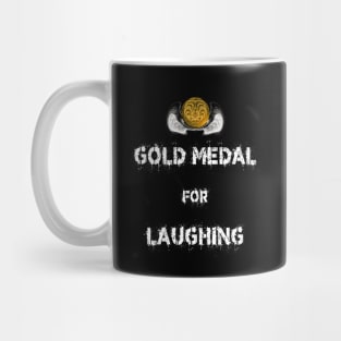 Gold Medal for Laughing Award Winner 3D Mug